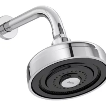Chuveiro De Parede Redondo Acqua Plus Com Tubo Curvo 1990 Cr Acabamento Cromado Cor Cromado Deca